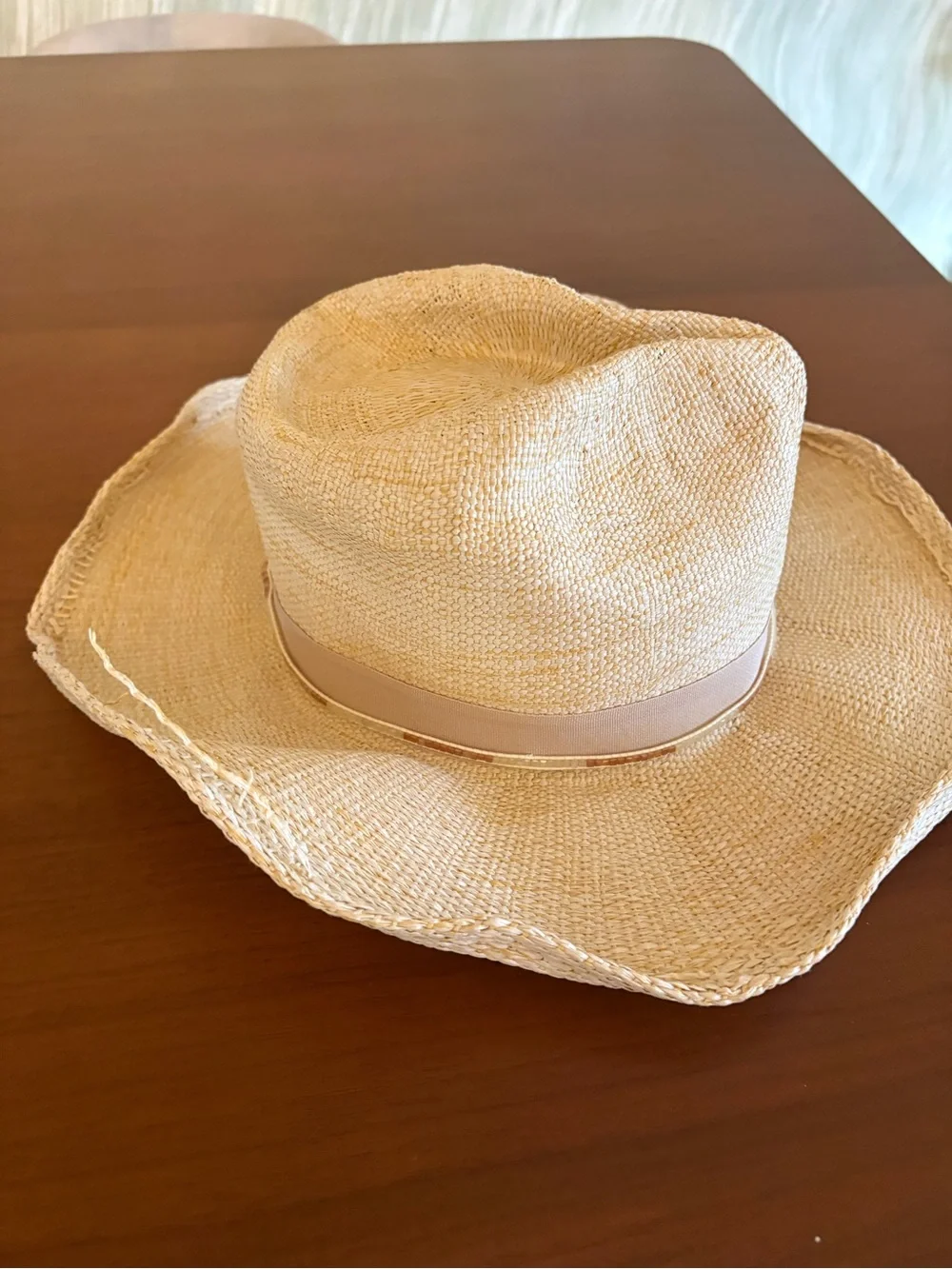 San Diego Hat Company Natural Straw Wide-Brim Sun Hat